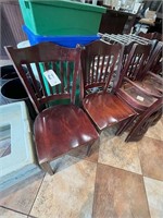 *EACH*WOOD CAFE CHAIRS