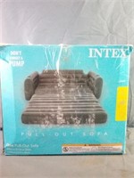New in Damaged Box INTEX Pull Out Sofa Measures