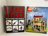 Two Lego Books-Bad A_ _ Bricks and Jurassic World
