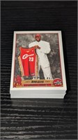 50 Reprint LeBron James Basketball Rookie Cards