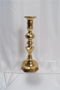 Large Brass Candle Stick Holder