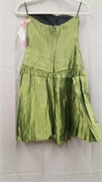 Jessica McClintock Green Dress- Size 2