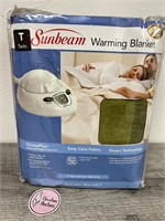 New Sunbeam Twin sized warming blanket