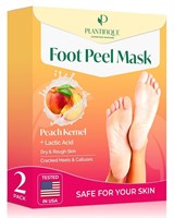 Plantifique Foot Peel Mask with Peach Kernel & Lac