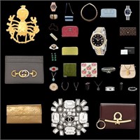 NO RESERVE: WATCHES, DESIGNER ITEMS, JEWELRY, GOLD, MORE!