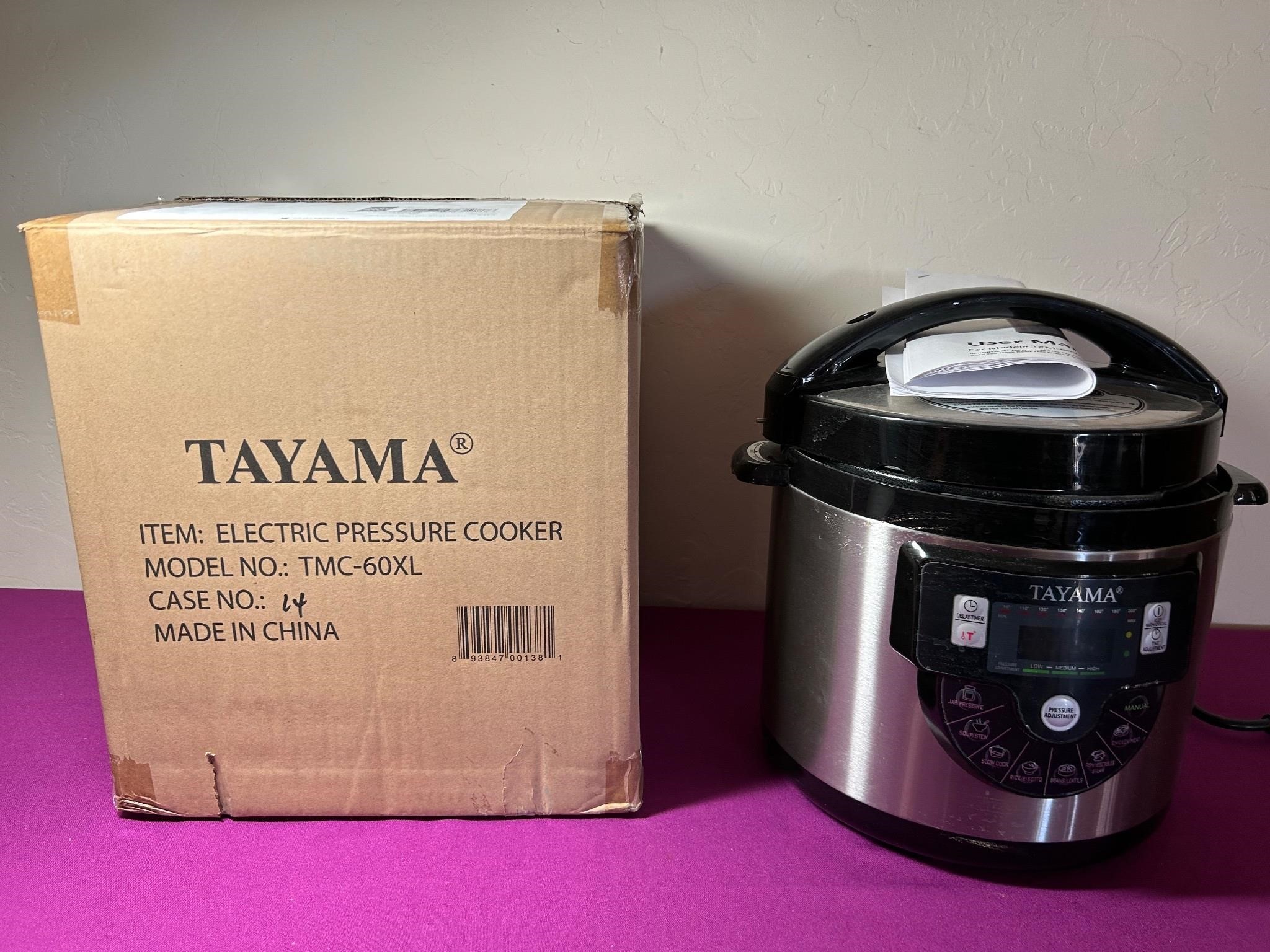 Tayama 8-in-1 Multi Function Pressure Cooker