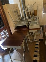 Lot of 20 school desks cherry tops lower storage
