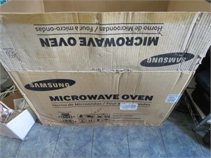 NEW SAMSUNG OVER THE RANGE MICROWAVE - IN BOX