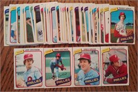 1980 Baseball Card Lot (x50)