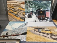 8x10 Vintage Photographs Railroad / Trains