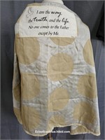 Hanmade? Shawl w Bible Verse