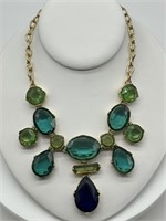 C. Wonder Green Acrylic Fancy Necklace