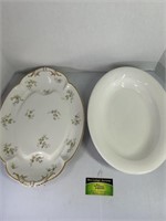 2 Ceramic Serving Dishes