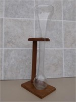 F1) Half Yard Beer Glass with Stand, Made in Italy