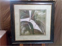 Quintero Palm Frond III Custom Framed Print 28x28