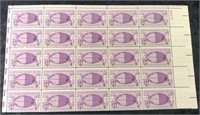 1958 ATLANTIC CABLE CENTENARY 4 C 1/2 STAMP SHEET