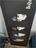 Framed Beatles wall art