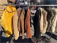 Coats 11pc, Guess,EGM, Fur, Zero King, etc