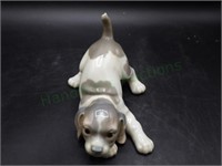 Vintage Lladro Porcelain Figure "Playful Puppy"