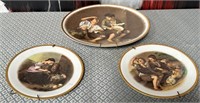 11 - LOT OF 3 COLLECTIBLE PLATES (W79)