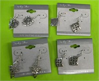 Sterling silver earrings