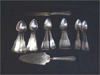 Vintage spoons and hollowware