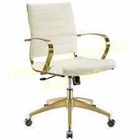 Modway Office Chair EEI-3418-GLD-WHI