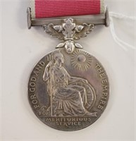 British Empire Ware medal for meritorious service