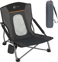 PORTAL Low Beach Chair, 22 L x 20 W x 24.6 H