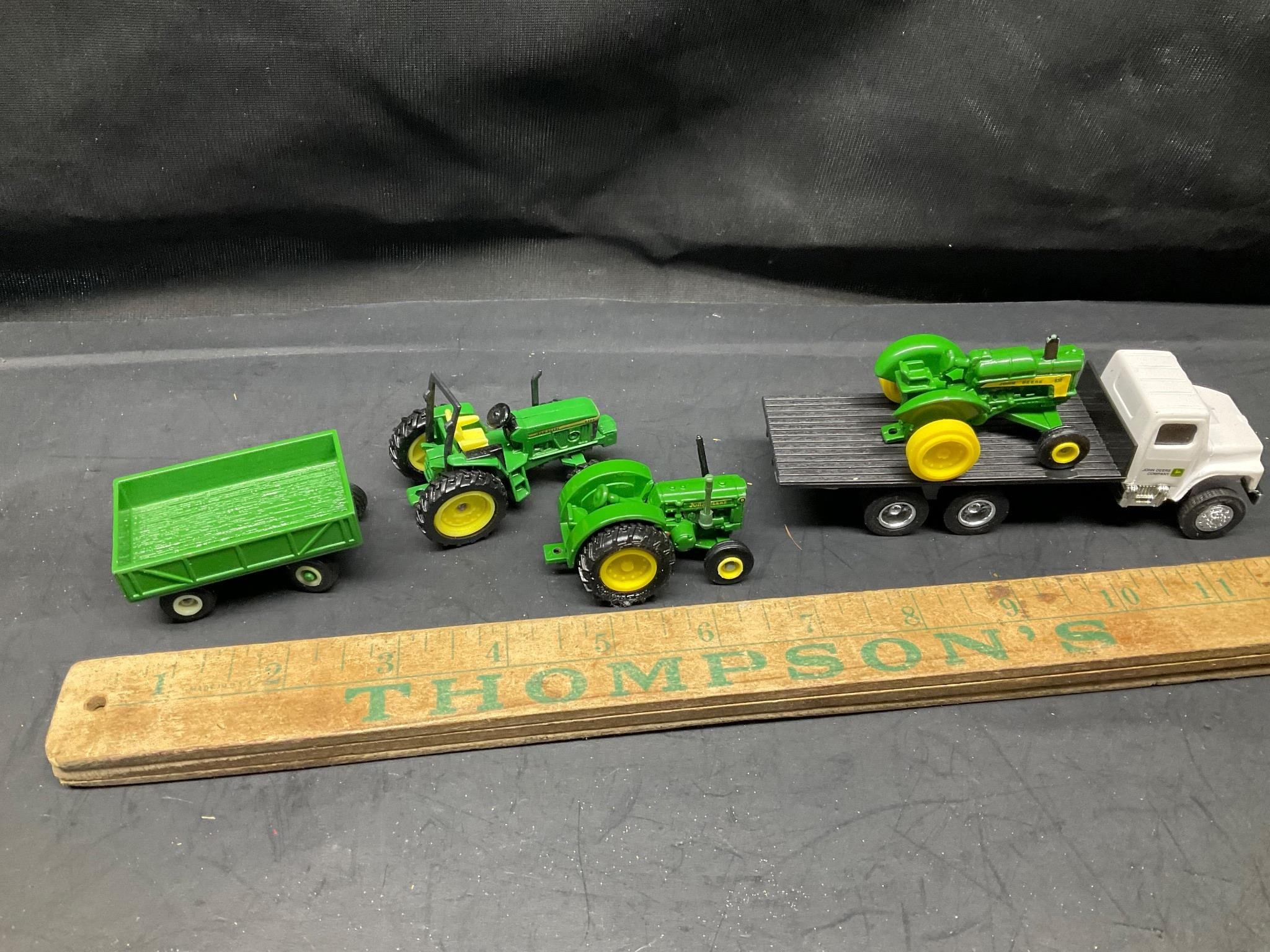 Die cast John Deere items