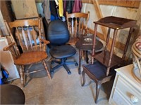 Wood Kitchen Chairs, Guitar Table, Desk Chair