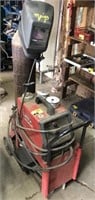 Lincoln SP-170T wire welder with cart, tank and