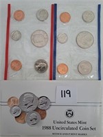 1988 US Mint Uncirculated Set