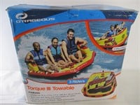 3 Person Pull Behind Inflatable Raft