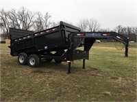 2018 Load Trail Gooseneck Dump Trailer,