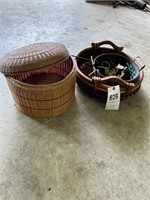 Baskets and Oriental Brass