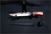 Large Columbia fusheng Co. knife & sheath