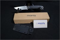 Manly Bulgarian made hunting knife & box