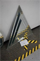 modern triangular mirror-3 graduated layers