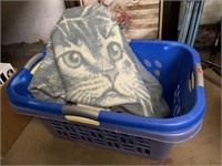 3 ct. - Laundry Baskets & Fleece Blanket