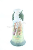 Antique Hand Painted Tapestry European Vase