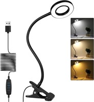 iVict 48 LED USB Clip-On Desk Lamp