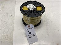 12 YELLOW ELECTRIC WIRE FULL ROLL