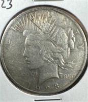 1923 Silver Peace Dollar