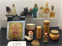 Vintage Avon perfume lot and more