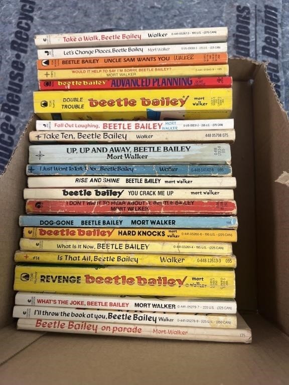 Beetle Bailey Paperback Book Lot