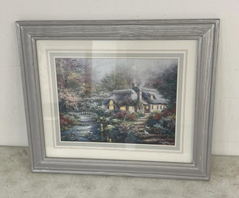 Nicky boehme garden pond print