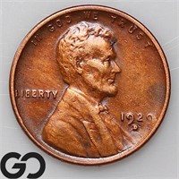 1929-D Lincoln Wheat Cent, AU+ Bid: 12