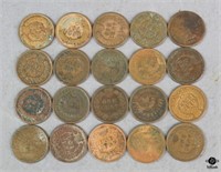 Indian Head Pennies / 20 pc