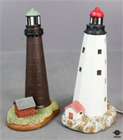 Lefton Lighthouse Collection Figurines / 2 pc